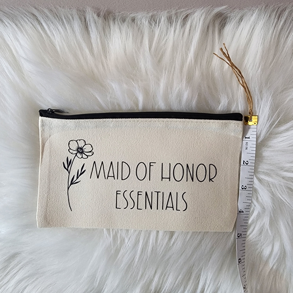 Bridal Party Essentials Pouches Set Of 3 - Picture 7 of 7